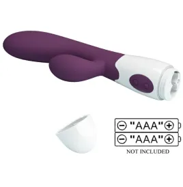 PRETTY LOVE - ALVIS VIBRATORE RABBIT E PUNTO G VIOLA
