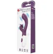 PRETTY LOVE - BUTTERFLY KISS RABBIT VIBRATOR and G-SPOT STIMULATOR LILA PRETTY LOVE - BUTTERFLY KISS RABBIT VIBRATOR and G-SPOT STIMULATOR LILA