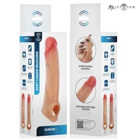 MR INTENSE - SIMON S COPRI PENE IN SILICONE 13 CM -Ø- 4 CM