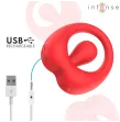 INTENSE - RUSSELL ANILLO VIBRADOR CON ESTIMULACIÓN DE CLÍTORIS ROJO INTENSE - RUSSELL ANILLO VIBRADOR CON ESTIMULACIÓN DE CLÍTORIS ROJO