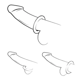 ROMP - REMIX TRIO SET OF 3 PURPLE SILICONE PENIS RINGS