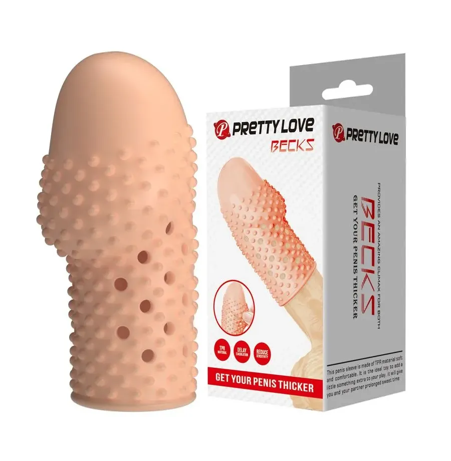 PRETTY LOVE – GEEKS PENISHÜLLE FÜR EINEN DICKEREN PENIS IN NATURFARBE PRETTY LOVE – GEEKS PENISHÜLLE FÜR EINEN DICKEREN PENIS IN NATURFARBE