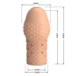 PRETTY LOVE - GEEKS FUNDA PARA PENE GET YOUR PENIS THICKER COLOR NATURAL PRETTY LOVE - GEEKS FUNDA PARA PENE GET YOUR PENIS THICKER COLOR NATURAL