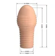 PRETTY LOVE – HEISSER PENISSÄRMEL FÜR EINEN DICKEREN PENIS IN NATÜRLICHER FARBE PRETTY LOVE – HEISSER PENISSÄRMEL FÜR EINEN DICKEREN PENIS IN NATÜRLICHER FARBE