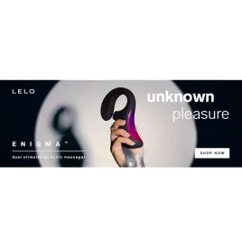 LELO - ENIGMA MASSAGGIATORE A DOPPIA ASPIRAZIONE ROSA PROFONDA