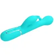 PRETTY LOVE - DEJON RABBIT VIBRATOR 3 IN 1 MULTIFUNCTION AQUA GREEN PRETTY LOVE - DEJON RABBIT VIBRATOR 3 IN 1 MULTIFUNCTION AQUA GREEN