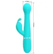 PRETTY LOVE - DEJON VIBRADOR RABBIT 3 EN 1 MULTIFUNCIÓN VERDE AGUA PRETTY LOVE - DEJON VIBRADOR RABBIT 3 EN 1 MULTIFUNCIÓN VERDE AGUA