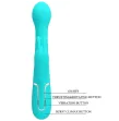 PRETTY LOVE - DEJON VIBRADOR RABBIT 3 EN 1 MULTIFUNCIÓN VERDE AGUA PRETTY LOVE - DEJON VIBRADOR RABBIT 3 EN 1 MULTIFUNCIÓN VERDE AGUA