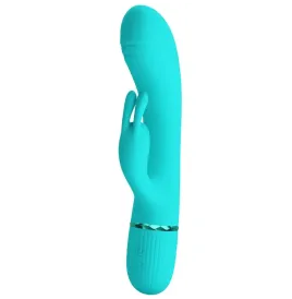PRETTY LOVE - SCOCCO VIBRATOR RABBIT TÜRKIS