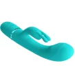 PRETTY LOVE - VIBRATEUR SCOCCO LAPIN TURQUOISE PRETTY LOVE - VIBRATEUR SCOCCO LAPIN TURQUOISE