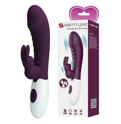 PRETTY LOVE - NAUGHTY BUNNY 30-FUNKTIONEN-KANINCHENVIBRATOR LILA