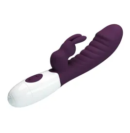 PRETTY LOVE - NAUGHTY BUNNY 30 FUNCTION RABBIT VIBRATOR PURPLE