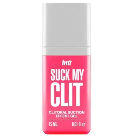 INTT - SUCK MY CLIT GEL EFFET SUCCION FRAISE SAUVAGE 15 ML