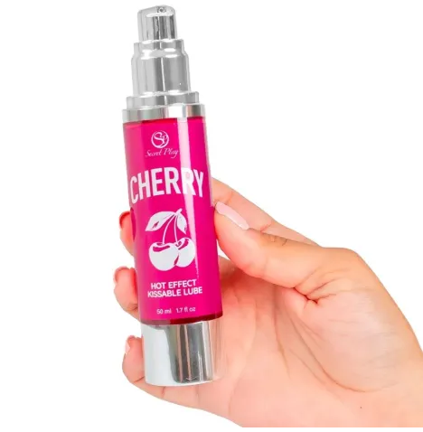 SECRETPLAY - LUBRIFIANT CHAUFFANT À LA CERISE 50 ML