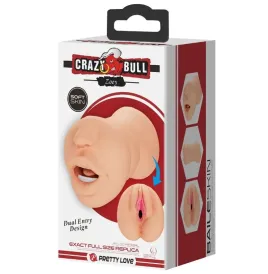 CRAZY BULL - MASTUBADOR EN FORME DE VAGIN ZOEY DOUBLE ENTRÉE