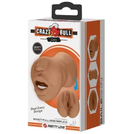 CRAZY BULL - ZOEY MASTURBADOR DOBLE BOCA and VAGINA NATURAL