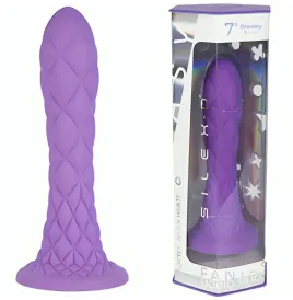 SILEXD - DREAMY DILDO FANTASY SILICONE LIQUIDE THERMORÉACTIF VIOLET 18,5 CM