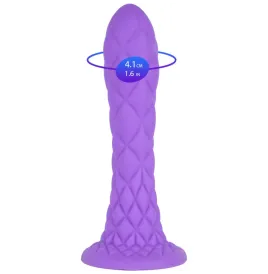 SILEXD - DREAMY DILDO FANTASY LIQUID SILICONE THERMOREACTIVE VIOLET 18.5 CM