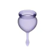 SATISFYER - FEEL GOOD KIT COPA MENSTRUAL AZUL INTENSO 15 20 ML SATISFYER - FEEL GOOD KIT COPA MENSTRUAL AZUL INTENSO 15 20 ML