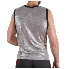 MACHO - CAMISETA BRILLO TEXTURA S-M