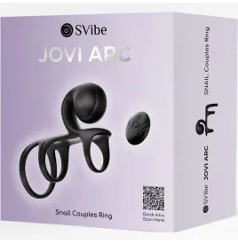 SNAIL VIBE - JOVI ARC COUPLE RING FERNBEDIENUNG SCHWARZ