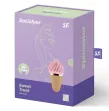 SATISFYER - SPINNATOR SWEET TREAT BRUN and ROSE SATISFYER - SPINNATOR SWEET TREAT BRUN and ROSE