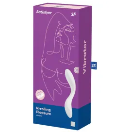 SATISFYER - VIBRATORE RRROLLING PLEASURE GSPOT BIANCO