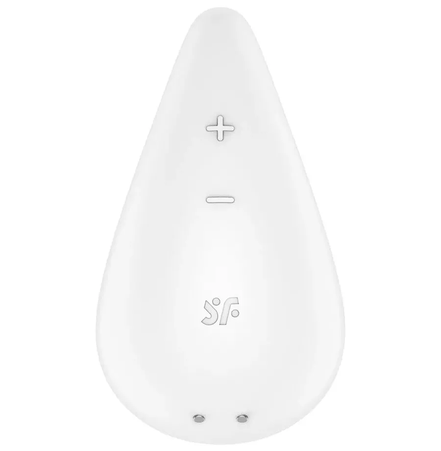 SATISFYER - DEW DROP VIBRADOR LAY-ON BLANCO SATISFYER - DEW DROP VIBRADOR LAY-ON BLANCO