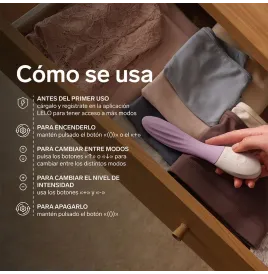 LELO - MONA TWIST VIBRADOR PARA PUNTO G RECARGABLE APP CONTROL LAVANDA LILA