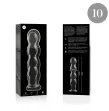 NEBULA SERIES BY IBIZA - MODÈLE 10 GODE EN VERRE BOROSILICATE CLAIR 16.5 CM -O- 3.5 CM NEBULA SERIES BY IBIZA - MODÈLE 10 GODE EN VERRE BOROSILICATE CLAIR 16.5 CM -O- 3.5 CM