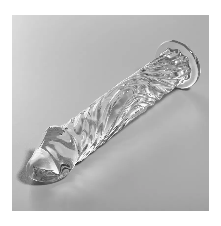 NEBULA SERIES BY IBIZA - MODELO 12 DILDO CRISTAL TRANSPARENTE 17 CM -O- 3.5 CM NEBULA SERIES BY IBIZA - MODELO 12 DILDO CRISTAL TRANSPARENTE 17 CM -O- 3.5 CM