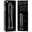 NEBULA SERIES BY IBIZA - MODÈLE 12 GODE EN VERRE BOROSILICATE CLAIR 17 CM -O- 3.5 CM NEBULA SERIES BY IBIZA - MODÈLE 12 GODE EN VERRE BOROSILICATE CLAIR 17 CM -O- 3.5 CM