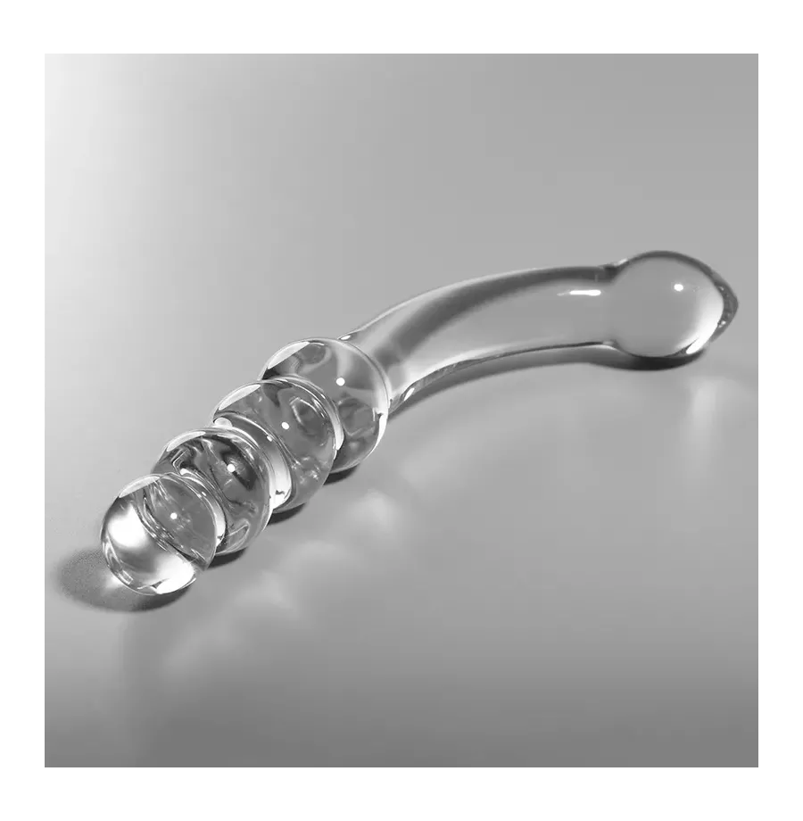 NEBULA SERIES BY IBIZA - MODÈLE 14 GODE EN VERRE BOROSILICATE CLAIR 18.5 CM -O- 3 CM NEBULA SERIES BY IBIZA - MODÈLE 14 GODE EN VERRE BOROSILICATE CLAIR 18.5 CM -O- 3 CM