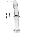 NEBULA SERIES BY IBIZA - MODELO 16 DILDO CRISTAL TRANSPARENTE 18.5 CM -O- 3 CM NEBULA SERIES BY IBIZA - MODELO 16 DILDO CRISTAL TRANSPARENTE 18.5 CM -O- 3 CM