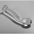 NEBULA SERIES BY IBIZA - MODELLO 18 DILDO IN VETRO BOROSILICATO TRASPARENTE 18.5 CM -O- 3.5 CM NEBULA SERIES BY IBIZA - MODELLO 18 DILDO IN VETRO BOROSILICATO TRASPARENTE 18.5 CM -O- 3.5 CM