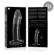 NEBULA SERIES BY IBIZA - MODELL 19 DILDO BOROSILIKATGLAS KLAR 18.5 CM -O- 4 CM NEBULA SERIES BY IBIZA - MODELL 19 DILDO BOROSILIKATGLAS KLAR 18.5 CM -O- 4 CM