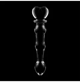 NEBULA SERIES BY IBIZA - MODELO 21 DILDO CRISTAL TRANSPARENTE 20.5 CM -O- 3.5 CM
