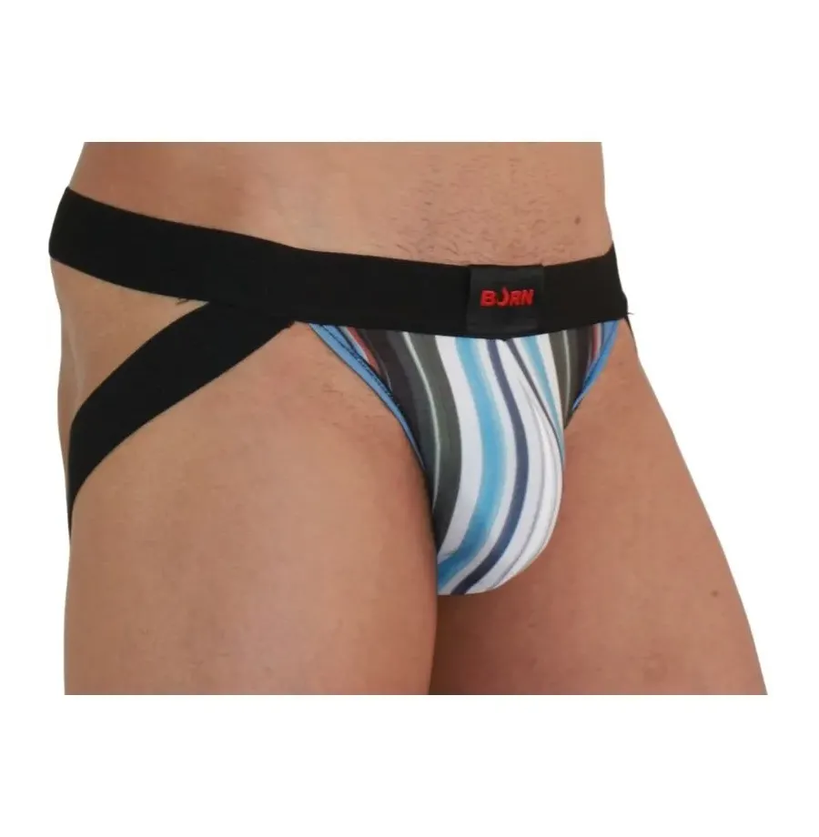 BURN - 009 JOCK MULTICOLORE - NERO S BURN - 009 JOCK MULTICOLORE - NERO S