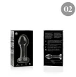 NEBULA SERIES BY IBIZA - MODELL 2 ANALPLUG BOROSILIKATGLAS KLAR 11 CM -O- 3.5 CM NEBULA SERIES BY IBIZA - MODELL 2 ANALPLUG BOROSILIKATGLAS KLAR 11 CM -O- 3.5 CM