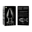 NEBULA SERIES BY IBIZA - MODEL 3 ANAL PLUG BOROSILICATE GLASS TRANSPARENT 11 CM -O- 5 CM NEBULA SERIES BY IBIZA - MODEL 3 ANAL PLUG BOROSILICATE GLASS TRANSPARENT 11 CM -O- 5 CM