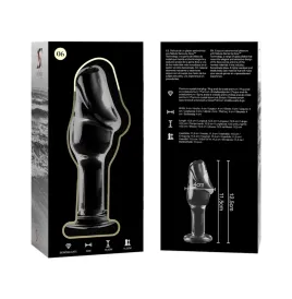 NEBULA SERIES BY IBIZA - PLUG ANAL MODÈLE 6 VERRE BOROSILICATE CLAIR 12.5 CM -O- 4 CM