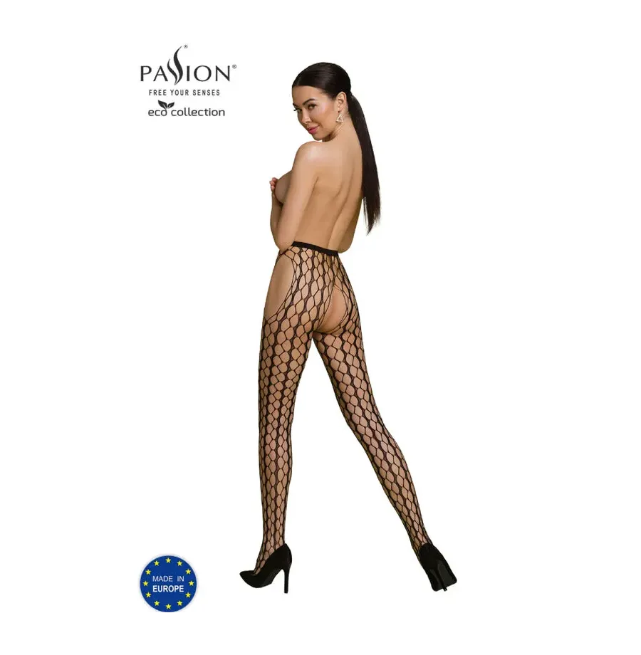 PASSION - ECO COLLECTION BODYSTOCKING ECO S007 BLACK PASSION - ECO COLLECTION BODYSTOCKING ECO S007 BLACK