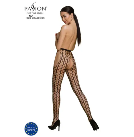 PASSION - ECO COLLECTION BODYSTOCKING ECO S007 NEGRO