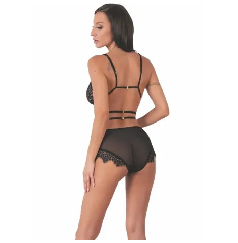 LIVCO CORSETTI FASHION - DREZNA LC 90733 REGGISENO SLIP NERO
