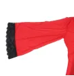 SUBBLIME - TRANSPARENTER STOFFMANTEL MIT SPITZENDETAIL ROT S-M SUBBLIME - TRANSPARENTER STOFFMANTEL MIT SPITZENDETAIL ROT S-M