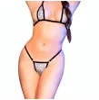 CHILIROSE - CR 4660 BIKINI ARGENTO S-M CHILIROSE - CR 4660 BIKINI ARGENTO S-M
