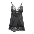SUBBLIME - BABYDOLL MIT BLUMENPRINT AUF DER BRUST SCHWARZ S-M SUBBLIME - BABYDOLL MIT BLUMENPRINT AUF DER BRUST SCHWARZ S-M
