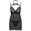 LIVCO CORSETTI FASHION - ENSEMBLE BINELLA BABYDOLL THONG NOIR LIVCO CORSETTI FASHION - ENSEMBLE BINELLA BABYDOLL THONG NOIR
