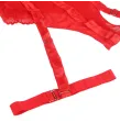 SUBBLIME - TEDDY MIT STRUMPFBAND-DETAIL BRUST ROT S-M SUBBLIME - TEDDY MIT STRUMPFBAND-DETAIL BRUST ROT S-M
