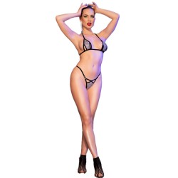 CHILIROSE - CR 4659 BIKINI ARGENT S-M